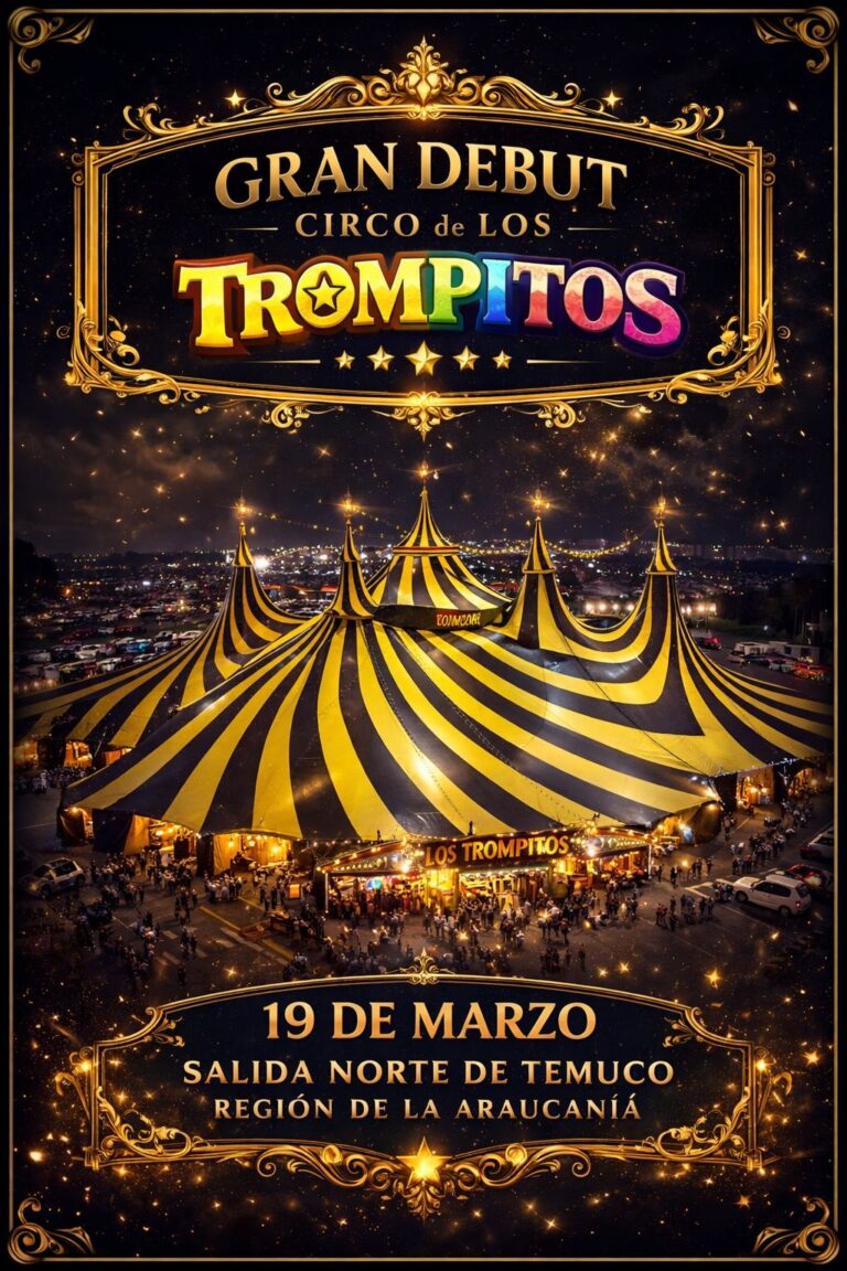 CIRCO DE LOS TROMPITOS LLEGA A TEMUCO 🎪